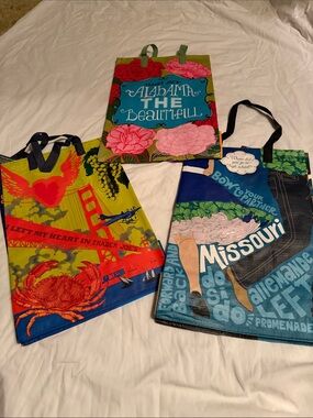 Trader Joe’s Reusable State Bags – 3-Bag Bundle